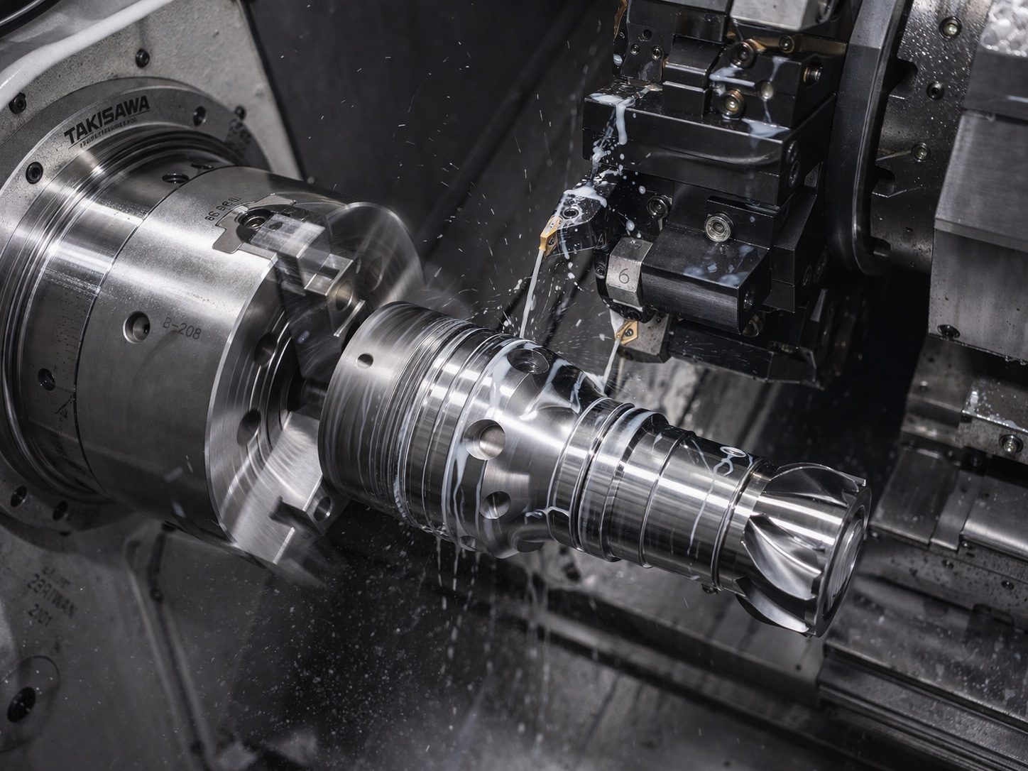 Lavorazione CNC di alta precisione in produzione